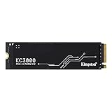 Kingston KC3000 PCIe 4.0 NVMe M.2 SSD - Hochleistungsspeicher für Desktop-...