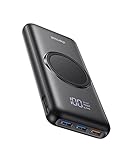 Charmast Wireless Powerbank, 22,5W Power Bank 20000mAh Induktives Laden...