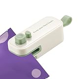 Kanoauo Mini Beutelversiegler,Mini Heißsiegelmaschine für Beutel |...