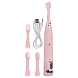 MILISTEN Elektrische Kinderzahnbürste Wiederaufladbar Weiche Borsten...