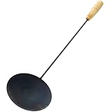 Mipcase Schmiedeeiserner Bratlöffel Großformat mit Antihaftbeschichtung...