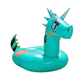 Schwimmreifen für Erwachsene, aufblasbar, Drache, für Pool,...