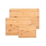 MasterChef Schneidebretter Holz, Schneidebretter Bambus, 38cm x 27,5cm 34cm...