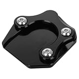 PENIKOKO Motorcycle Kickstand Foot Extension Pad Rutsch Stützplatte für...