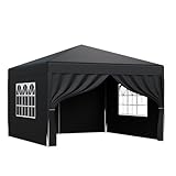 Pop-up-Pavillon Pop-Up-Pavillon, Partyzelt mit Fenstern, Sommerzelt for den...