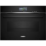 Siemens CS736G1B1, Smarter iQ700 Einbau-Kompaktdampfbackofen, 60 x 45 cm,...