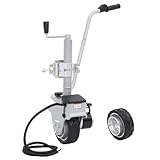 vidaXL Stützrad Motorisiert Aluminium 12V 350W, Rangierhilfe, Stützrad...
