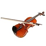 Professionelle Violine Handgefertigte 3/4 Geige Aus Ahorn Mit Koffer...
