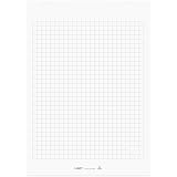 Limit 1 x Flipchart-Block, kariert, Block mit 20 Blatt, 80 g/qm Papier, 6...