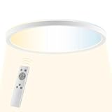 BRILLIANT LED Panel Lumaro rund Ø 29 cm – dimmbare LED Deckenleuchte mit...