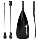 Abahub 4 teilige Carbon SUP/Kajak Paddel, verstellbares Stand Up...