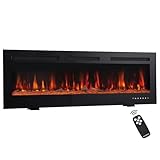 KAMINIO Elektrokamin MARLON - Elektrischer 3-in-1 Kamin mit Heizung,...