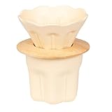JNJOOD Keramik Kaffeetasse Filter Handgemachte Kaffeeset über Wasserkocher...