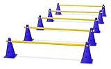 HAEST Steckhürdenset - Agility Set Hunde - Cavaletti für Pferde & Hunde -...