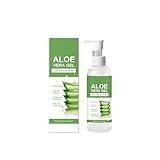 100% Reine Bio-Aloe Vera, Natürliches Aloe Vera-Gel Für Gesicht Und...