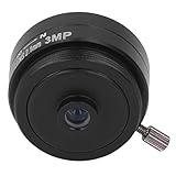 Cornesty 2,1 Mm 3 MP Weitwinkel-CCTV-Kameraobjektiv, Aluminiumlegierung,...