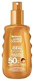 Garnier UV-Sonnenschutzspray für eine strahlende Bräune, Sehr hoher...