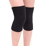 ASTRQLE 1 Paar Unisex Thermo-Kniewärmer, elastische Kniebandage, Winter,...
