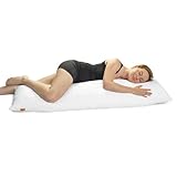 sleepling Seitenschläferkissen 40 x 145 cm, Body Pillow, langes Kissen mit...
