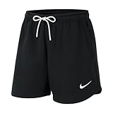 Nike Damen Park 20 Kurze Hose, Schwarz / Weiss Weiss, M EU