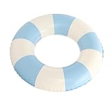 FOYTOKI Aufblasbarer Schwimmring aus PVC für Erwachsene Bunter Strand und...