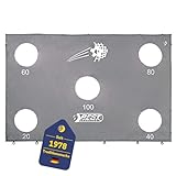 Best Sporting Torwand mit 5 Schusslöchern I Torschusswand 280 x 187 cm...