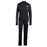 adidas Damen ESSENTIALS 3-STRIPES TRACKSUIT Black, L