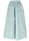 GURU SHOP Bequeme Palazzohose, Weite Marlenehose, Boho Schlaghose,...