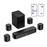 ULTIMEA 7.1ch Soundbar mit Dolby Atmos, 3D Surround Sound System für...