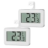 AiQInu 2 Mini Thermometer Kühlschrank Digital, Kühlschrank Thermometer...