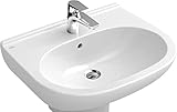 Villeroy & Boch O.Novo Waschbecken mit Hahnloch Keramik 60x49x18 cm Weiß...