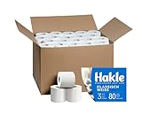 Hakle - Toilettenpapier Klassisch Weiß 80 Rollen