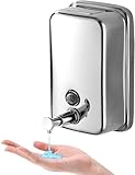 Accmuzzy Seifenspender Wand Edelstahl,Seifenspender...