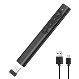 elzle Präsentations-Fernbedienung, Kabelloser Presenter Clicker,...