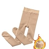 Yeeteepot Mädchen Warm Strumpfhose Winter Gefüttert Leggings Kinder...