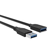 Universal USB Verlängerungskabel USB 3.0 Stecker A auf USB 3.0 Buchse A...
