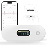 CheckMe ER2-S EKG für Zuhause Tragbares EKG-Gerät mit präzisem Brustgurt...