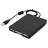 MANDDLAB USB-Diskettenlaufwerk, externes USB-Diskettenlaufwerk, 8,9 cm (3,5...