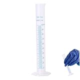 Plastik -Abschlusszylinder, 100 ml Hydrometer -Testrohr mit klarer Skala,...