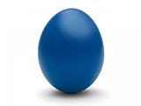 Blaues UV-Fluoreszierendes Vollkunststoff-Köder-Ei für Fuchs, Mader,...