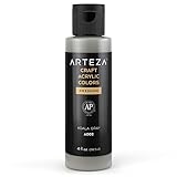 ARTEZA Craft Acrylfarbe, A002 Koalagrau, 118 ml Flasche, wasserbasierte,...