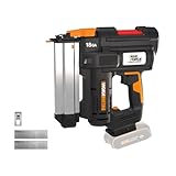 WORX WX842.9 Nitro 20V 18GA Akku-Nagler - 80 Nägel/min Schießen – für...
