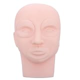 Mipcase Übungskopf für Make Up und Wimpernverlängerung Abnehmbarer...