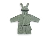 Jollein Baby-Bademantel 1-2 Jahre - Ash Green