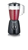 SEVERIN Standmixer mit 1,5 L Mixbehälter aus Tritan, Mixer mit 2 Stufen...