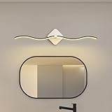 Chao Zan Wandlampe wohnzimmer modern, led spiegelleuchte badezimmer 60 cm,...