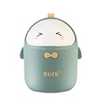 DYOUen Tisch Mülleimer mit Deckel Mini Mülleimer Netter Cartoon...