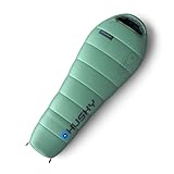 Husky Junior Schlafsack 3 Jahreszeiten, Warmer Mumieschlafsack für...