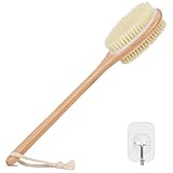 Alyvisun Rückenbürste aus Holz für Dusche mit Langem Griff,...