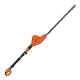 Black+Decker Elektro-Stabheckenschere (550W, Schwertlänge 51 cm,...